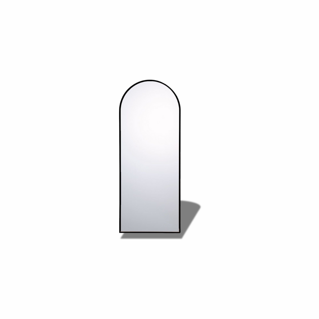 Elegant Arch Floor Mirror – Contemporary Home Décor