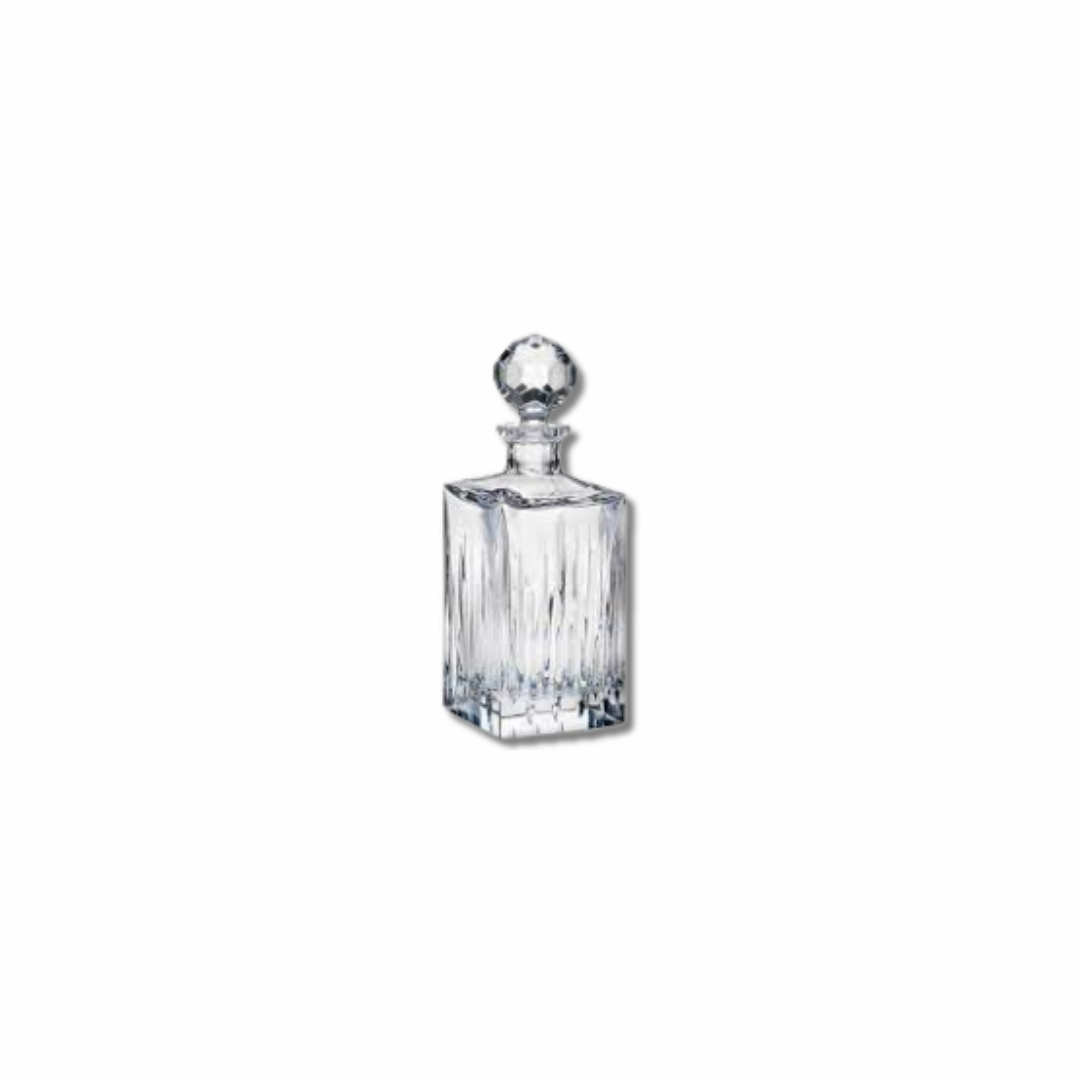 Premium Crystal Whiskey Decanter – Classic Stopper Design